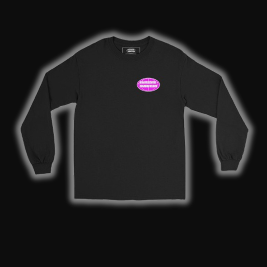 Long Sleeve Tee - Pink Graffiti